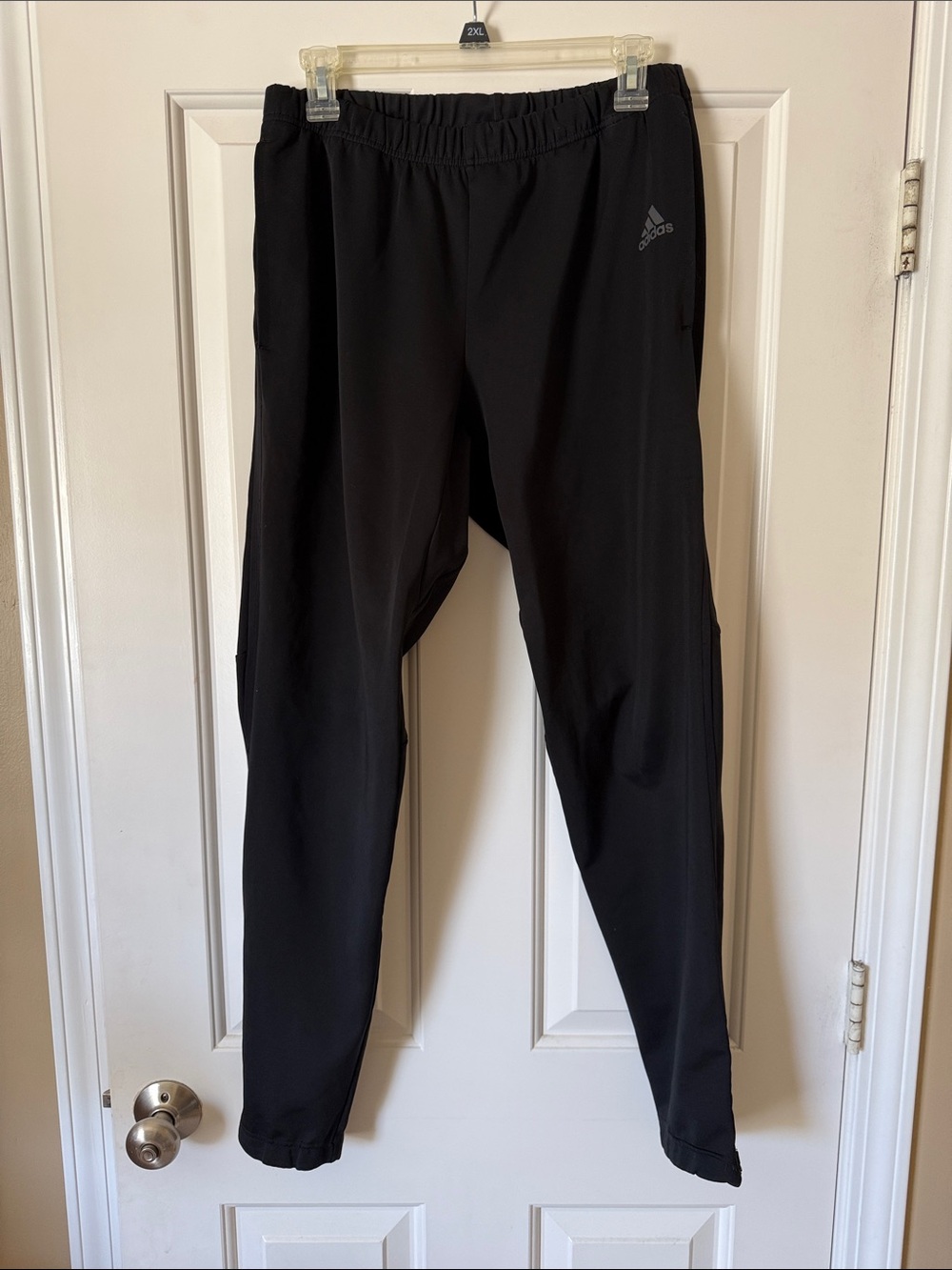 Adidas Men’s Black Athletic Jogger Pants